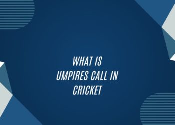 What Is Umpires Call In Cricket