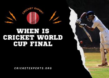 When Is Cricket World Cup Final