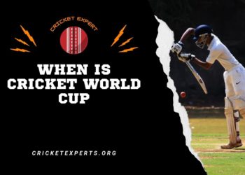 When Is Cricket World Cup